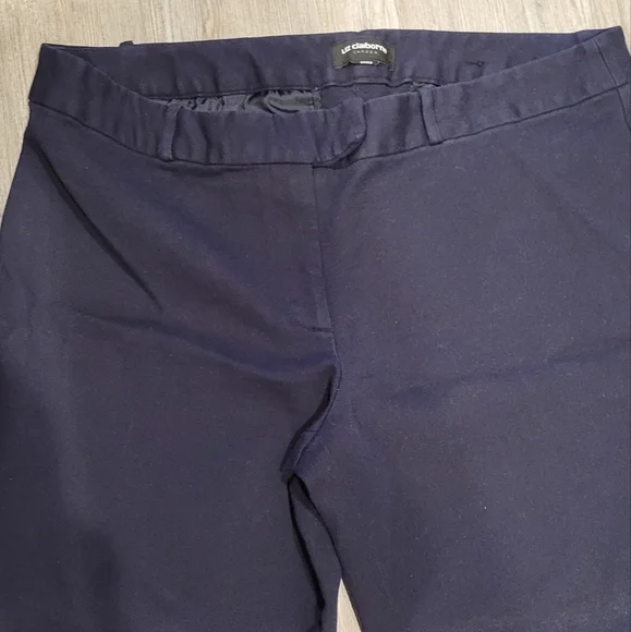 Liz Claiborne Blue dress slacks - Picture 2 of 5